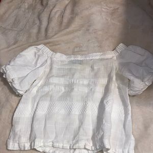 Flowy off the shoulder shirt